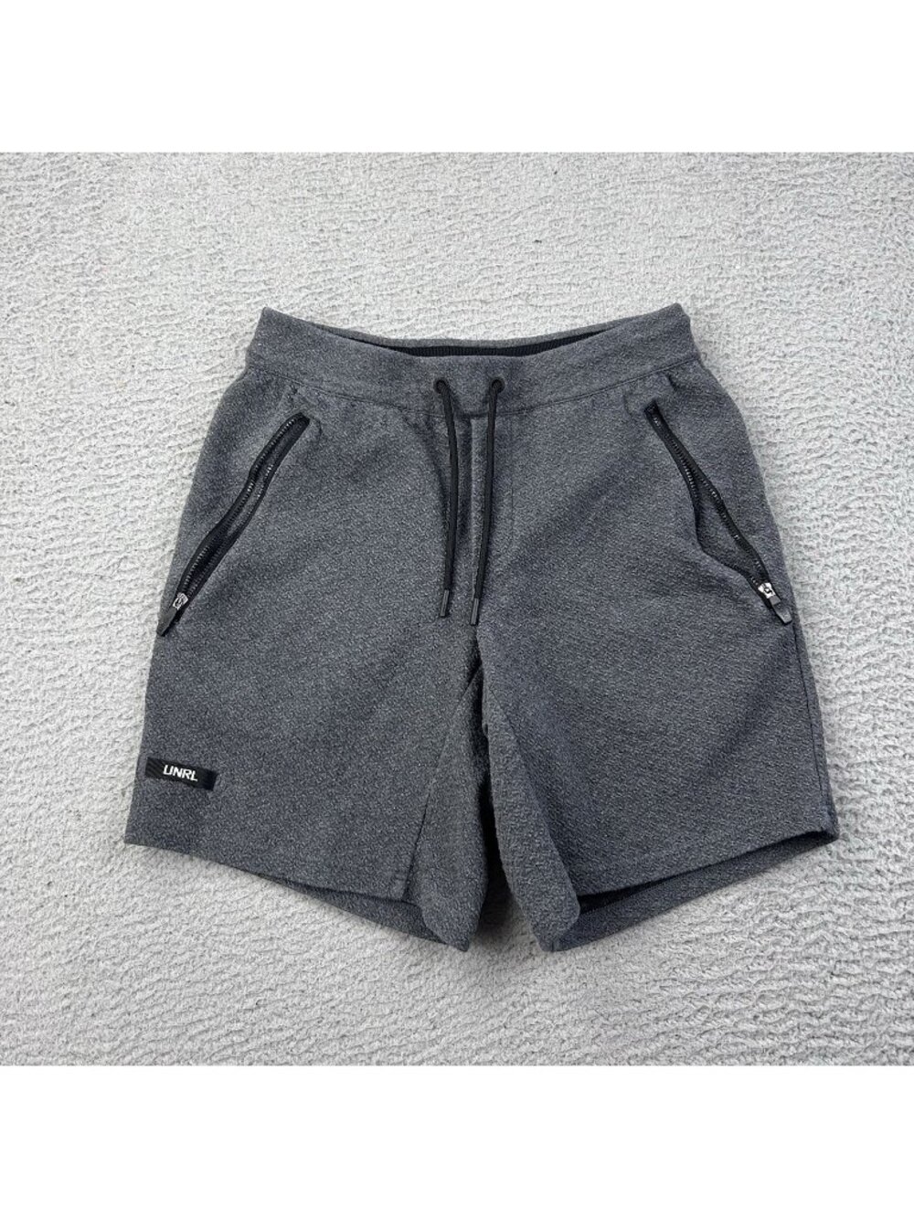 UNRL Elevation Mens Shorts Gray Size Small Lounge Gym Leisure